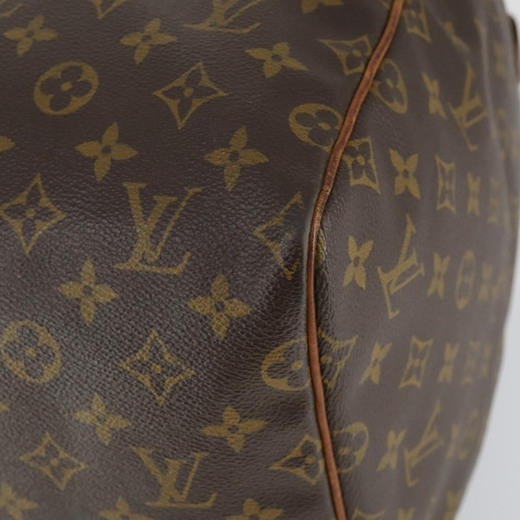 Louis Vuitton Keepall Bag Monogram Canvas Brown Canvas Travel Bag