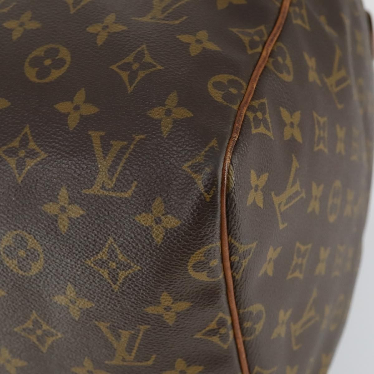 Louis Vuitton Keepall Bag Monogram Canvas Brown Canvas Travel Bag