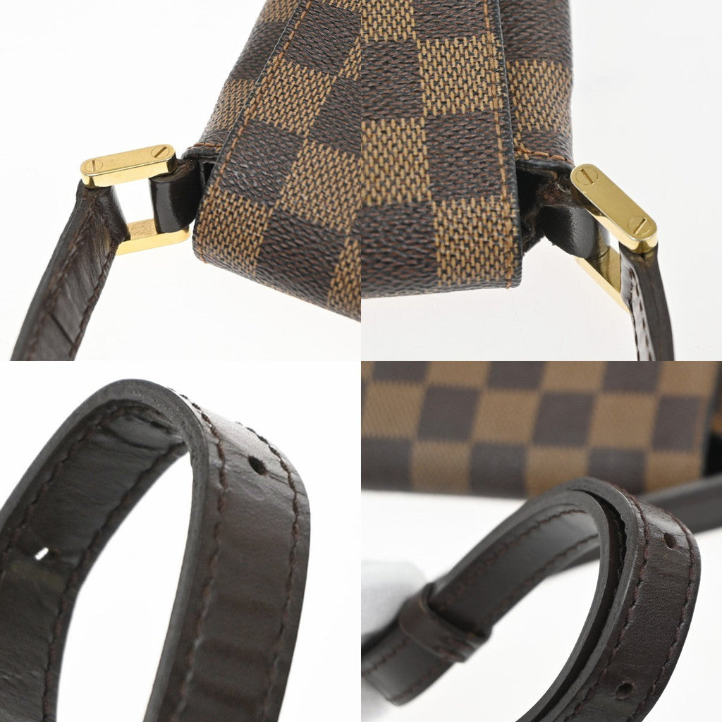 Louis Vuitton Musette Salsa Handbag Damier Canvas Brown Canvas Shoulder Bag