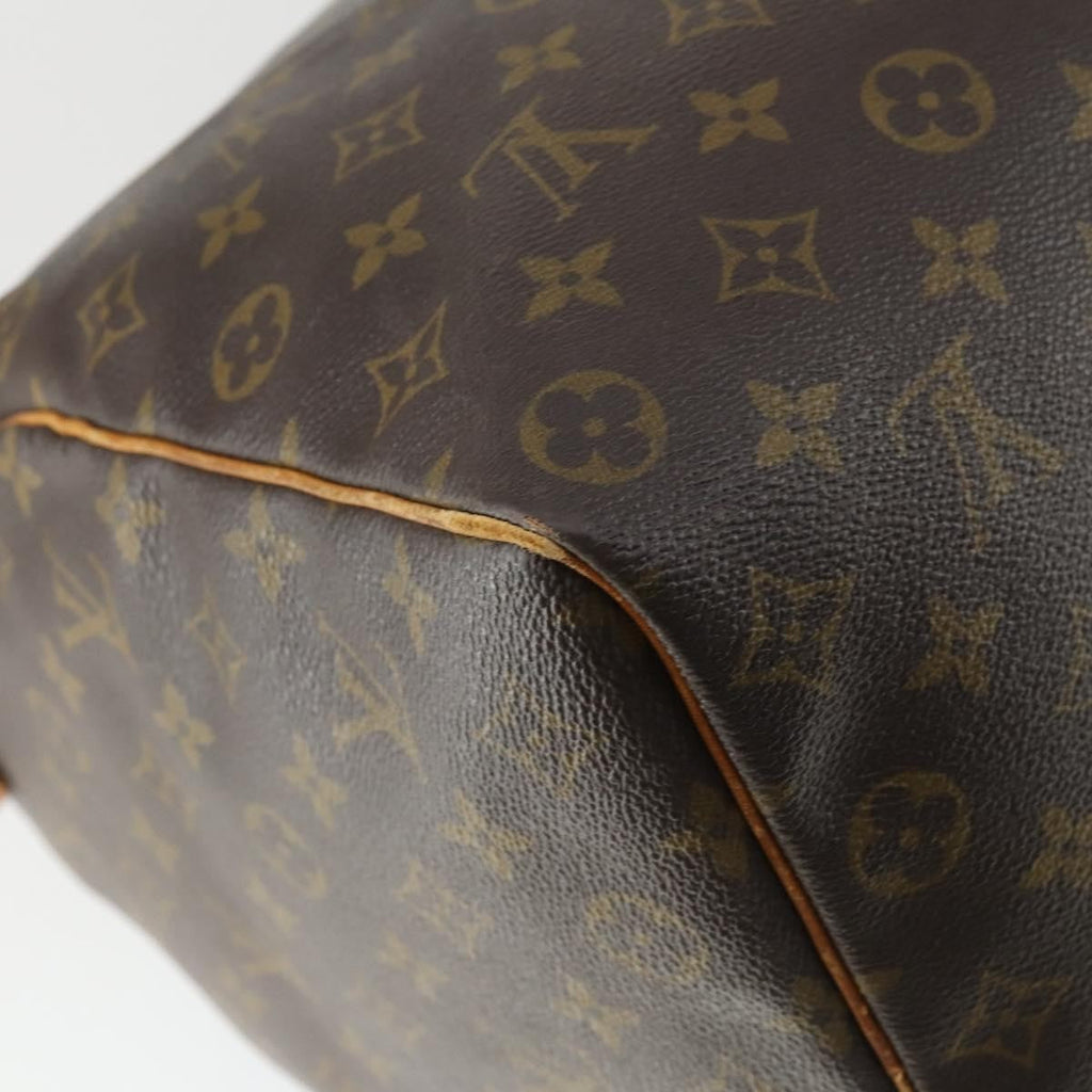 Louis Vuitton Keepall Bag Monogram Canvas Brown Canvas Travel Bag