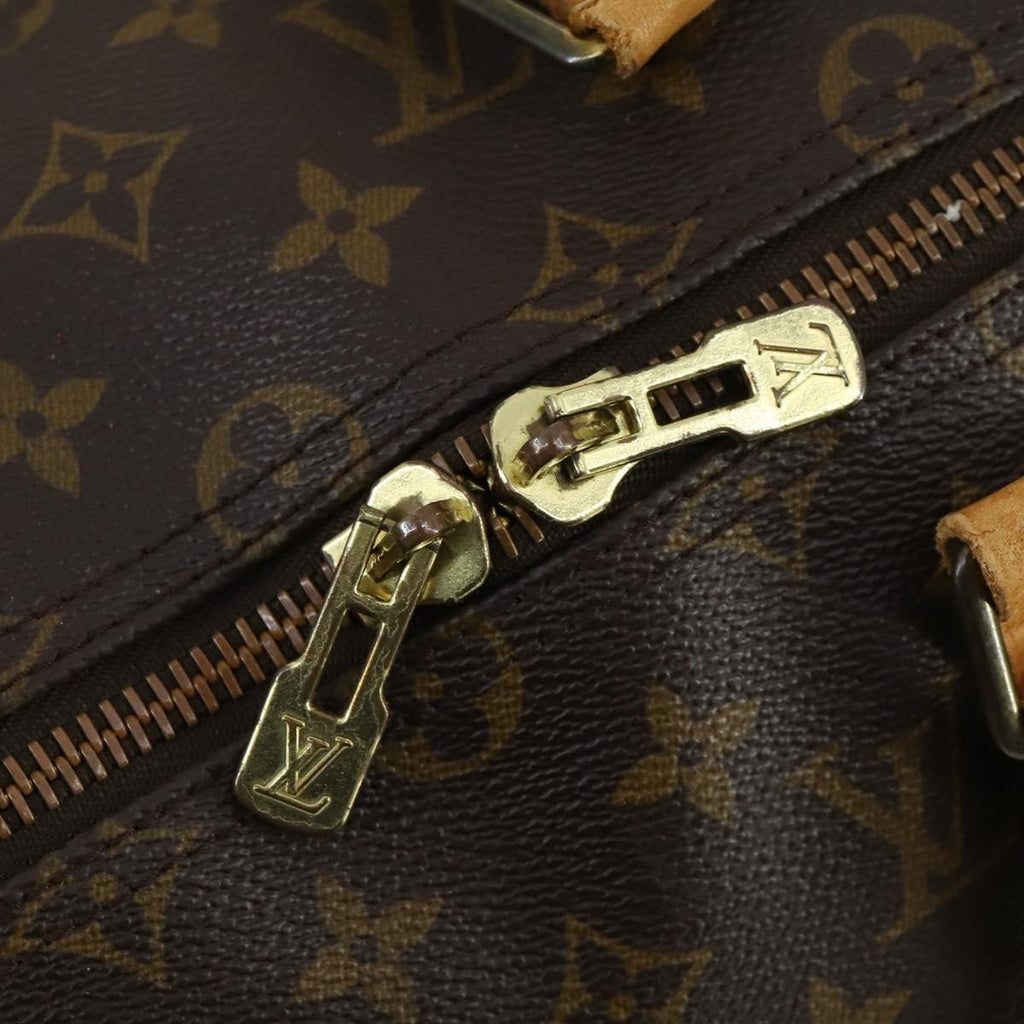 Louis Vuitton Keepall Bag Monogram Canvas Brown Canvas Travel Bag