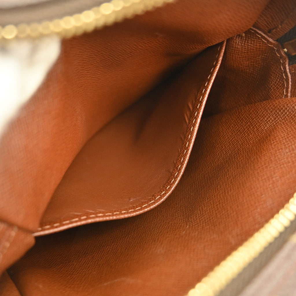 Louis Vuitton Amazone Bag Monogram Canvas Brown Canvas Shoulder Bag