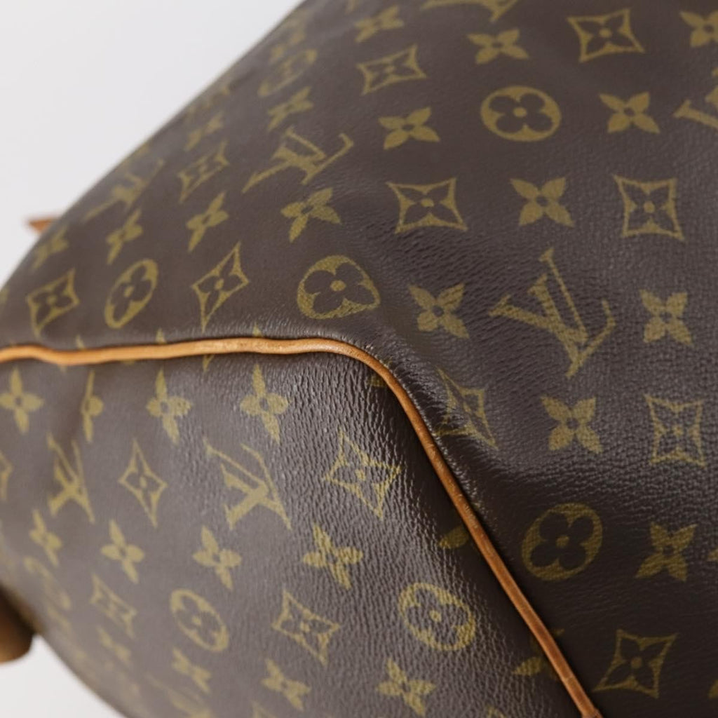 Louis Vuitton Keepall Bag Monogram Canvas Brown Canvas Travel Bag