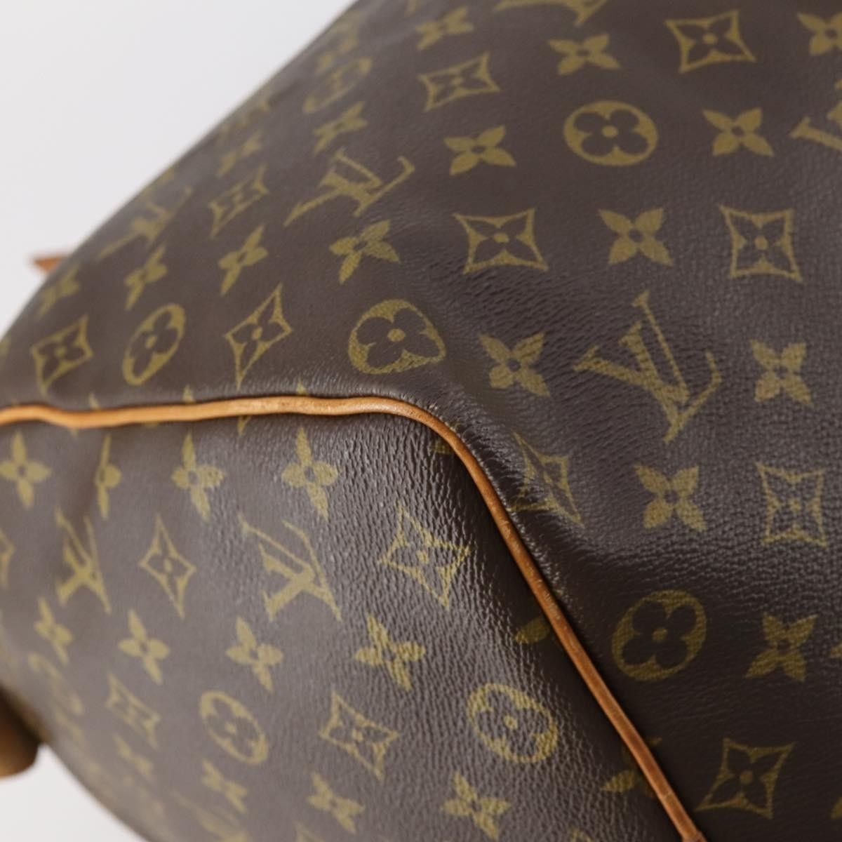 Louis Vuitton Keepall Bag Monogram Canvas Brown Canvas Travel Bag