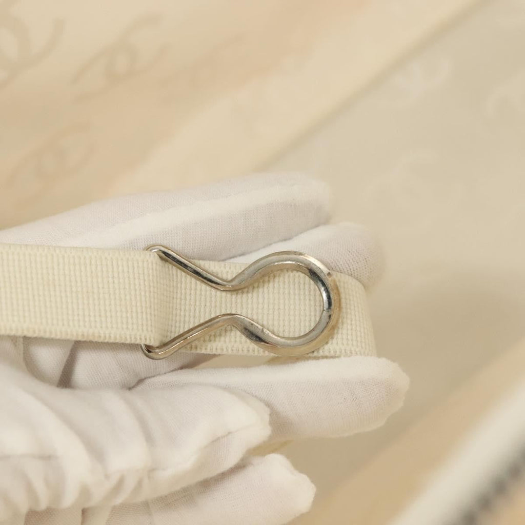 Chanel Cambon Canvas White Canvas Bag