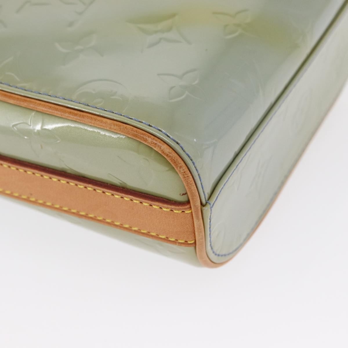 Louis Vuitton Sullivan Handbag Monogram Vernis Gray Patent_Leather Shoulder Bag