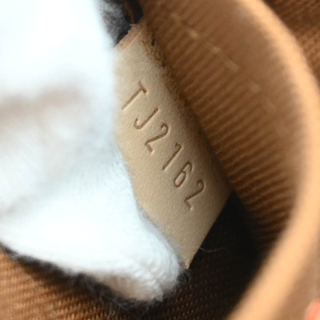 Louis Vuitton Sologne Handbag Monogram Canvas Brown Canvas Shoulder Bag