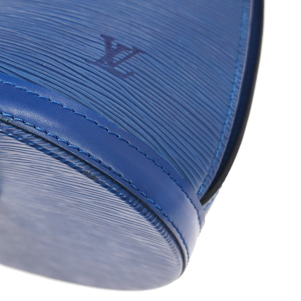 Louis Vuitton Cluny Shoulder Bag Epi Leather Blue Leather Shoulder Bag