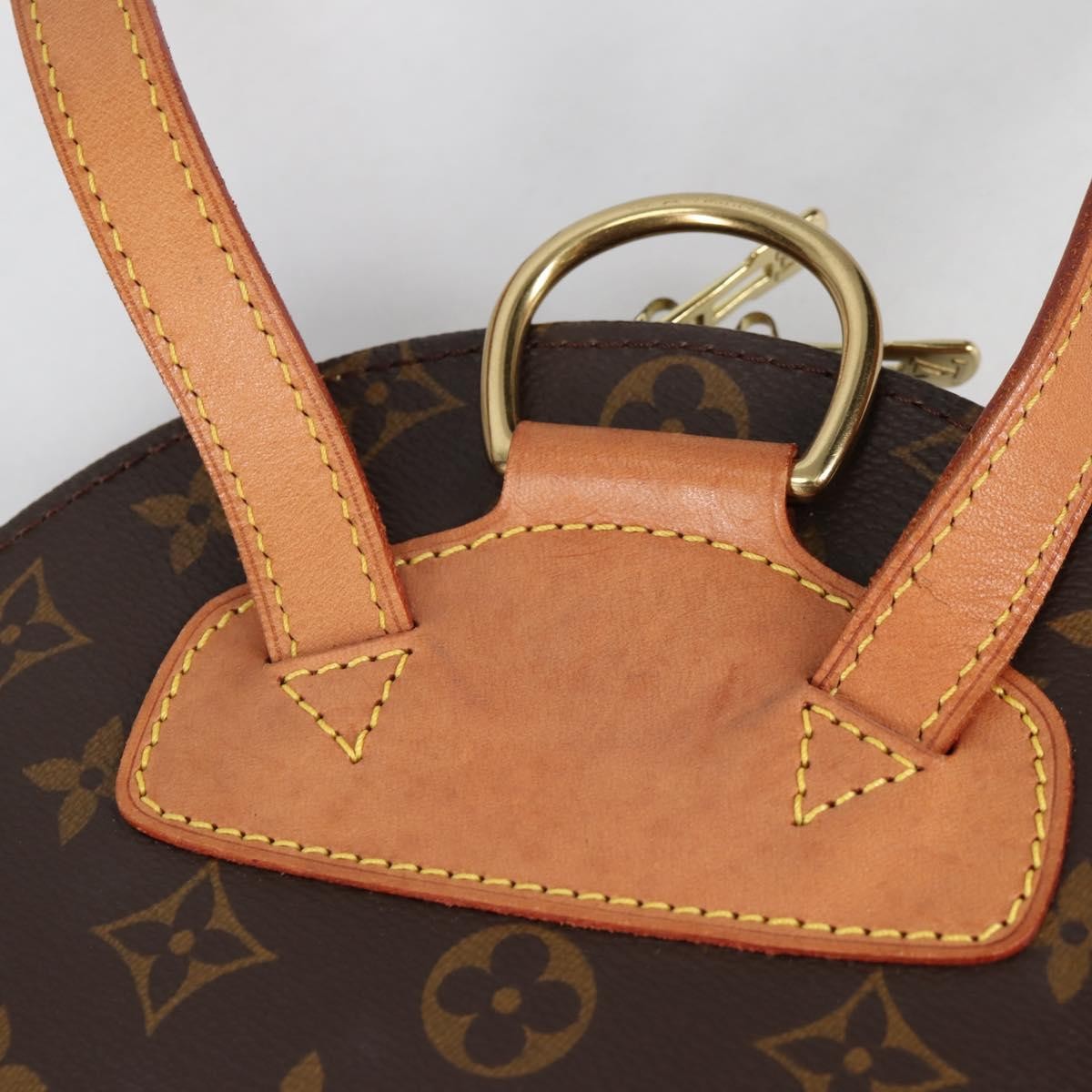 Louis Vuitton Ellipse Backpack Monogram Canvas Brown Canvas Backpack Bag