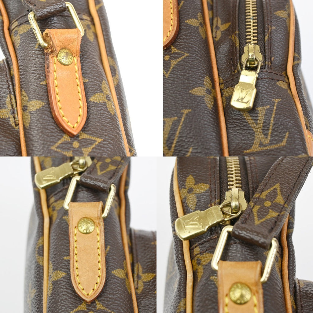 Louis Vuitton Amazone Bag Monogram Canvas Brown Canvas Shoulder Bag