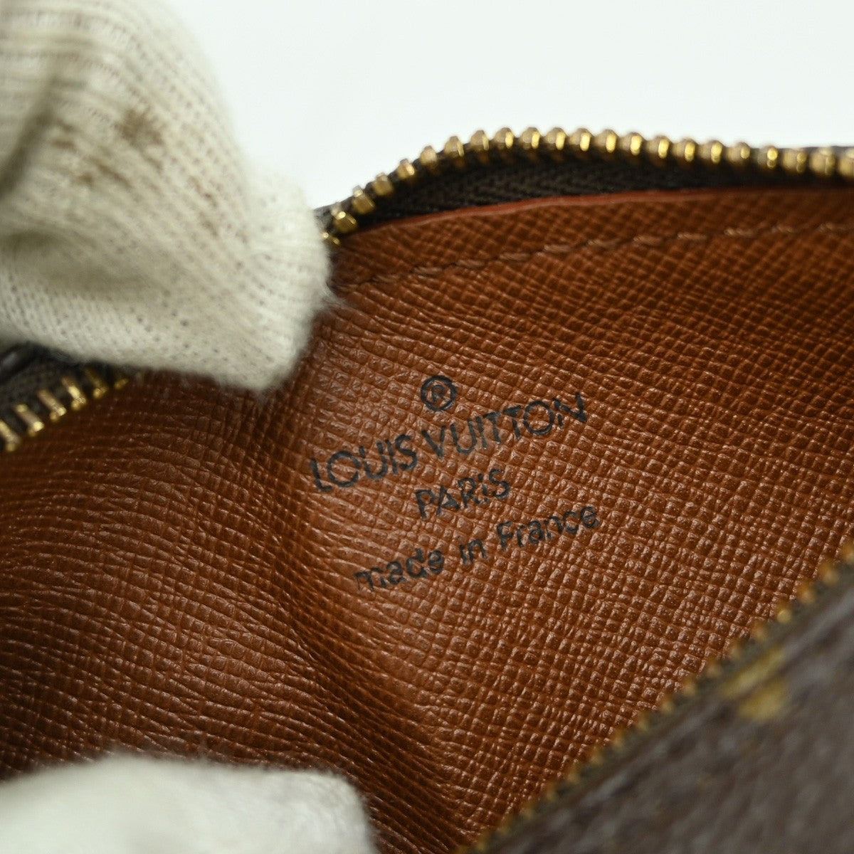 Louis Vuitton Papillon Pochette Monogram Canvas Brown Canvas Clutche & Pouche Bag