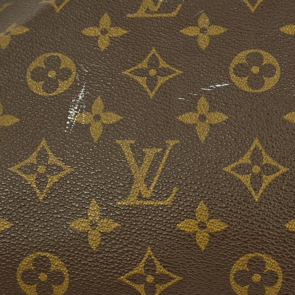 Louis Vuitton Keepall Bandouliere Bag Monogram Canvas Brown Canvas Travel Bag