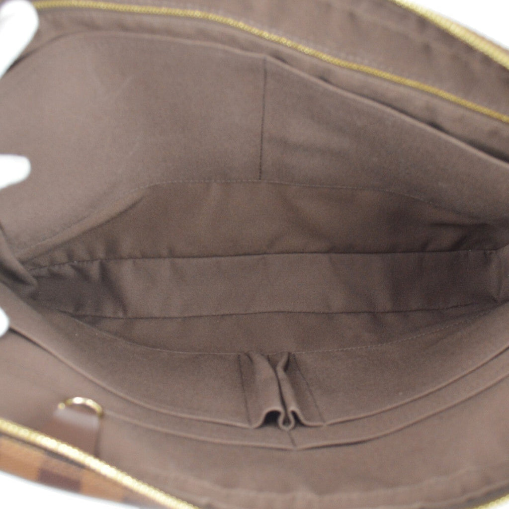 Louis Vuitton Porte-Documents Voyage Briefcase Damier Brown Canvas Briefcase Bag