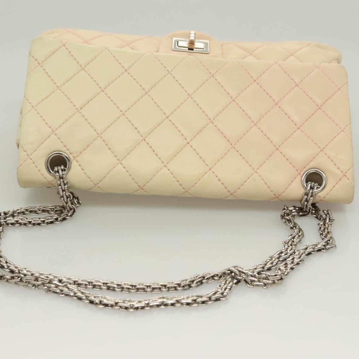 Chanel Reissue 2.55 Flap Bag Quilted Calfskin Pink Lamb_Skin Bag