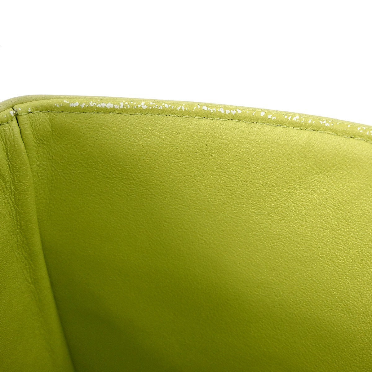 Chanel Timeless - Classic Double Flap Bag Quilted Lambskin Green Leather Shoulder Bag Bag