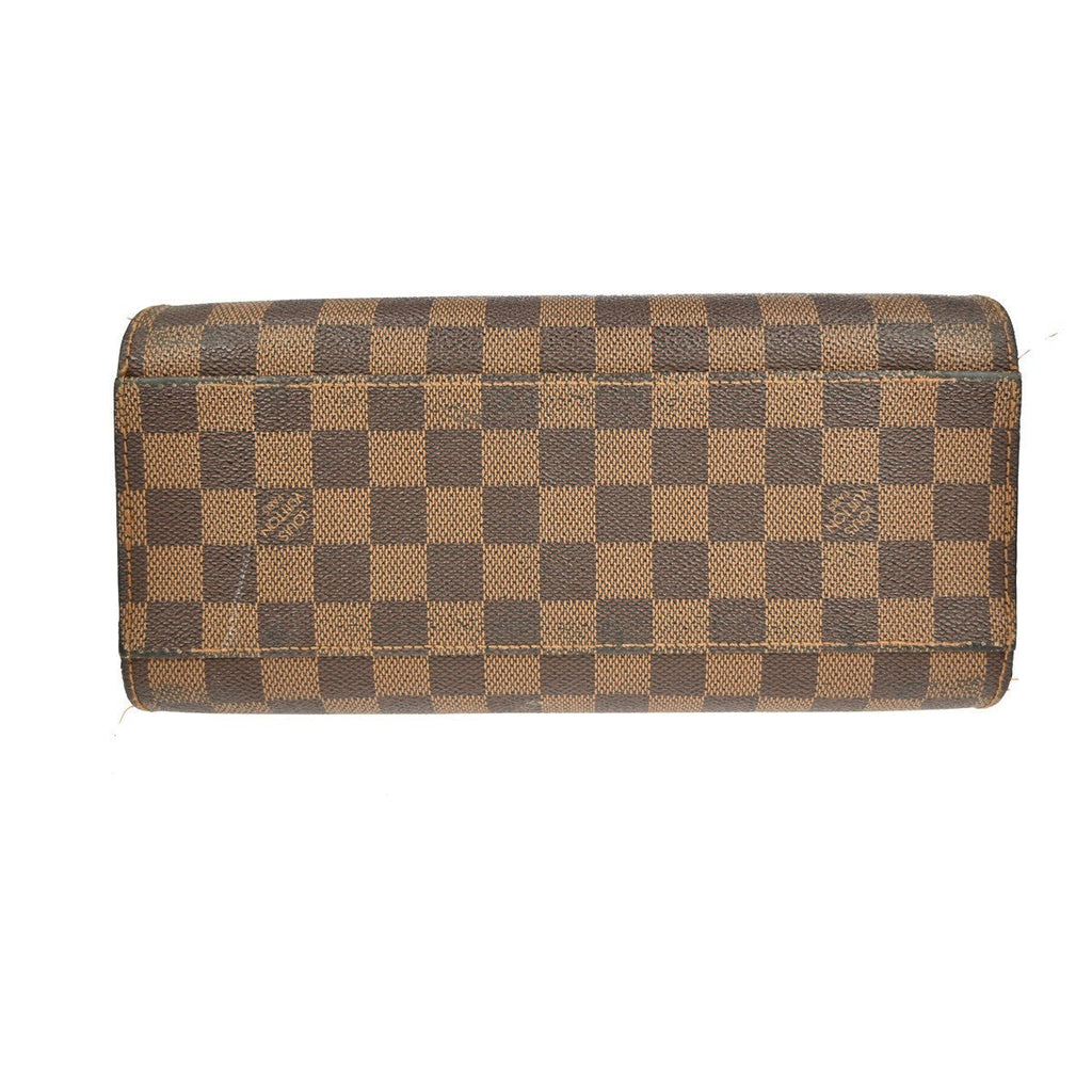 Louis Vuitton Triana Bag Damier Brown Canvas Handbag