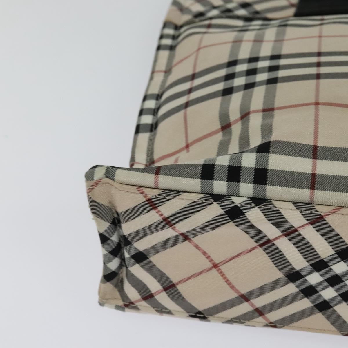 Burberry Nova Check Blue Label Nylon Beige Nylon Tote Bag