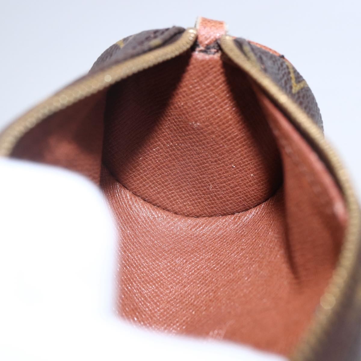 Louis Vuitton Papillon Pochette Monogram Canvas Brown Canvas Clutche & Pouche Bag
