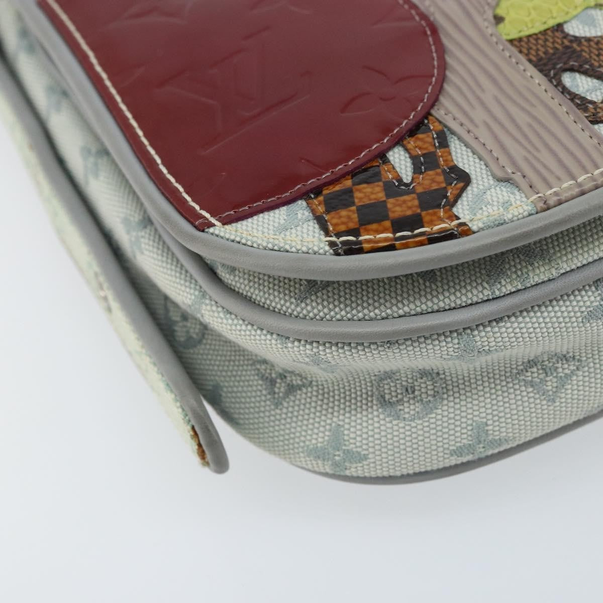 Louis Vuitton Conte De Fees Musette Shoulder Bag Monogram Patchwork Gray Canvas Shoulder Bag