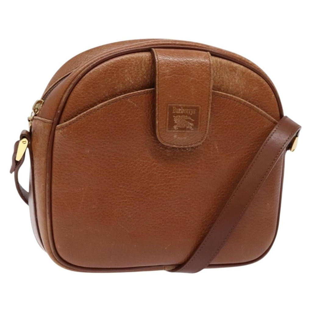 Burberry Shoulder Bag Leather Brown Leather Shoulder Bag