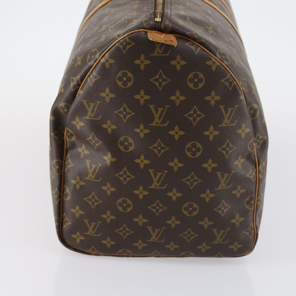 Louis Vuitton Keepall Bag Monogram Canvas Brown Canvas Travel Bag