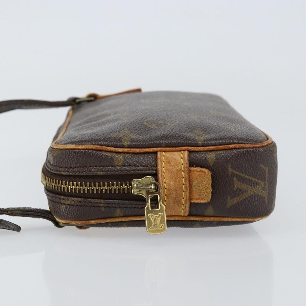 Louis Vuitton Pochette Marly Bandouliere Bag Monogram Canvas Brown Canvas Clutche & Pouche Bag