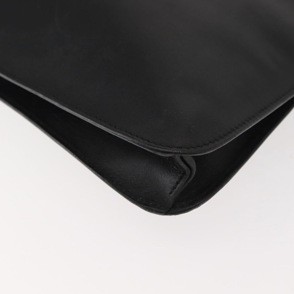 Prada Zip Messenger Bag Saffiano Leather Black Leather Shoulder Bag Bag