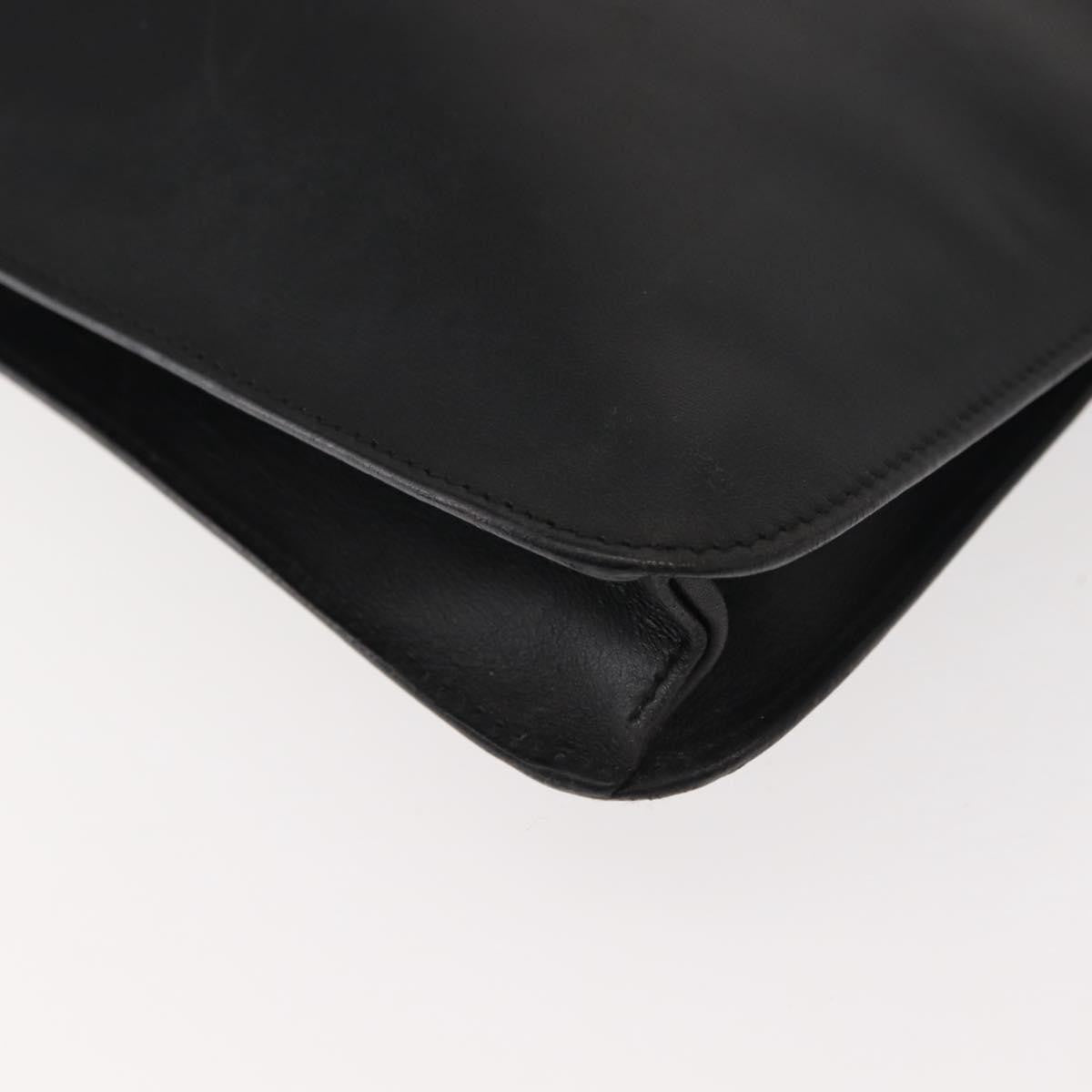 Prada Zip Messenger Bag Saffiano Leather Black Leather Shoulder Bag Bag
