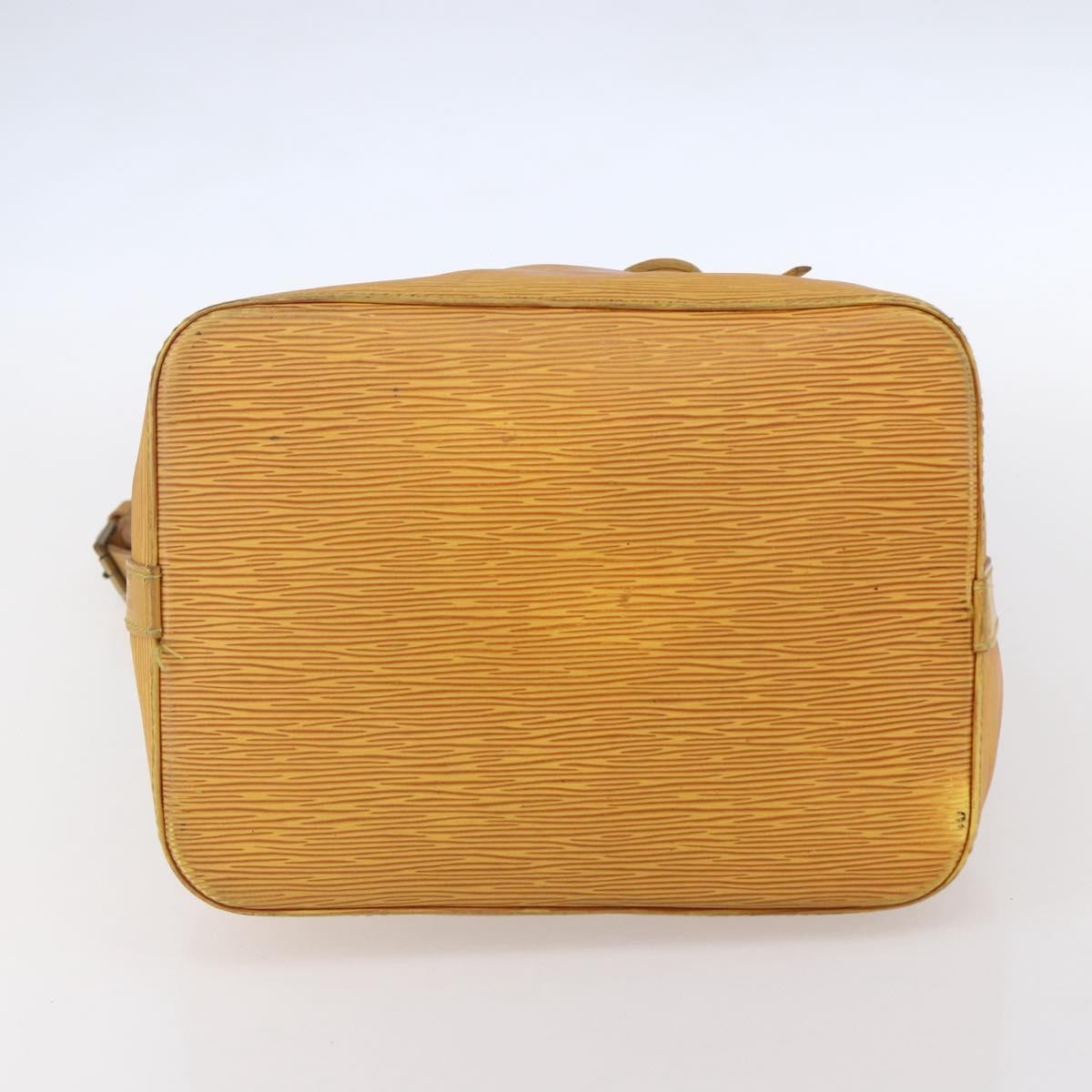 Louis Vuitton Petit Noe Handbag Epi Leather Yellow Leather Shoulder Bag