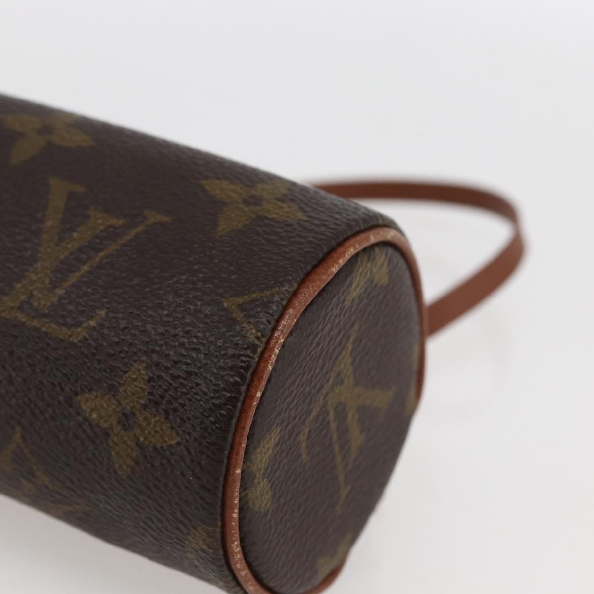 Louis Vuitton Papillon Pochette Monogram Canvas Brown Canvas Clutche & Pouche Bag