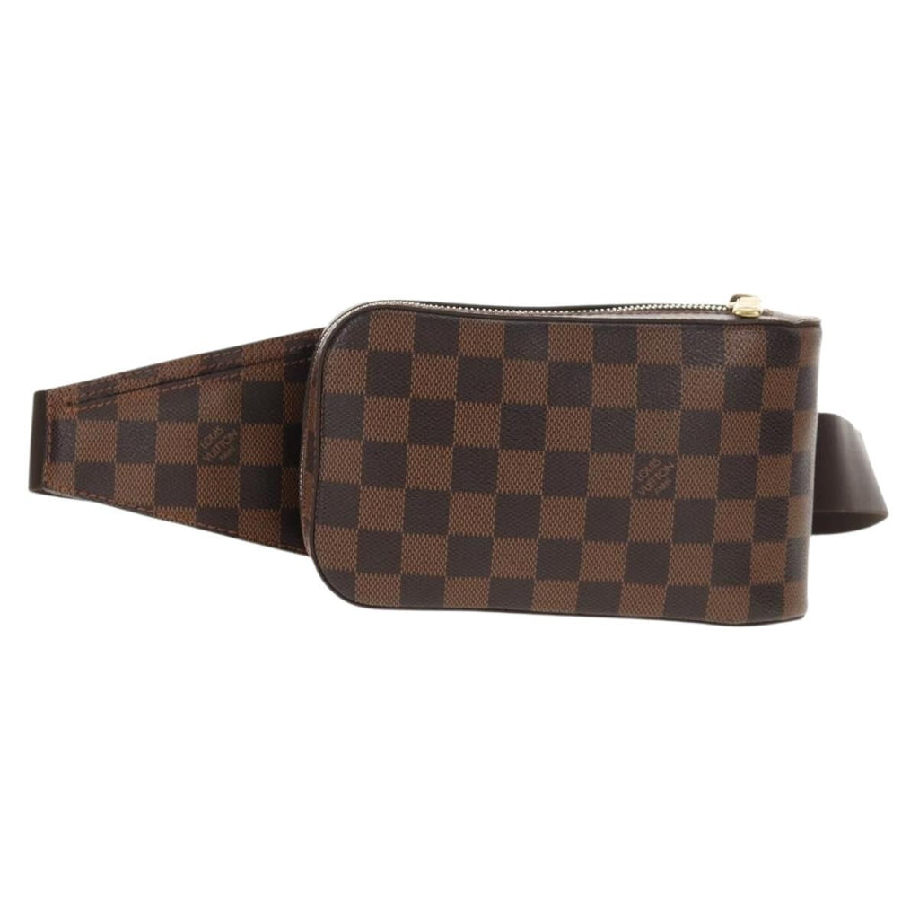 Louis Vuitton Geronimos Waist Bag Damier Brown Canvas Bag