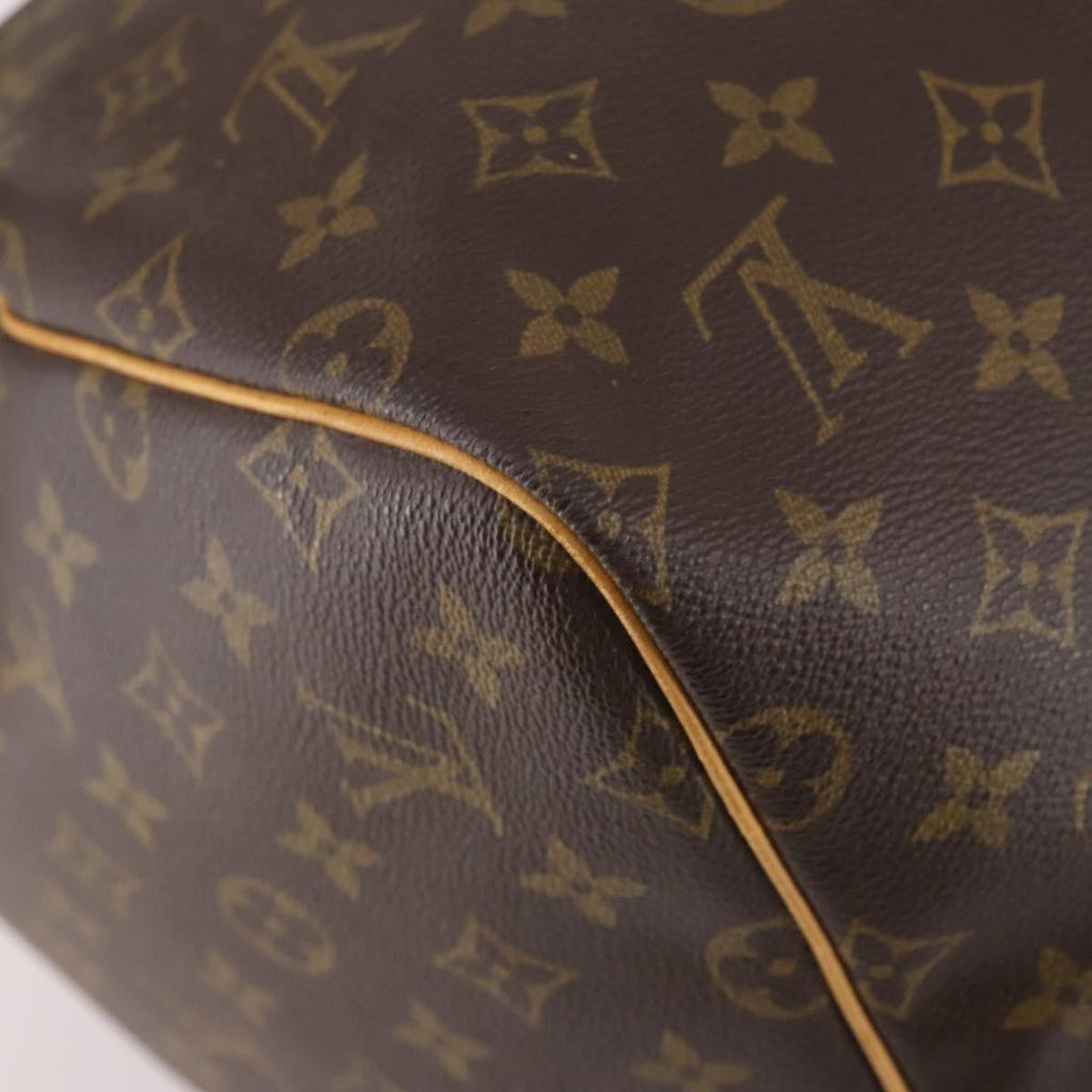 Louis Vuitton Keepall Bag Monogram Canvas Brown Canvas Travel Bag