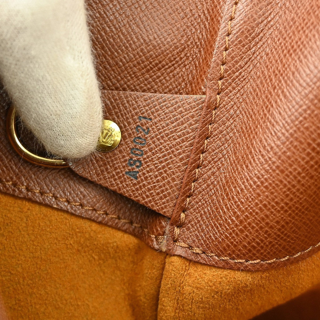 Louis Vuitton Musette Handbag Monogram Canvas Brown Canvas Shoulder Bag
