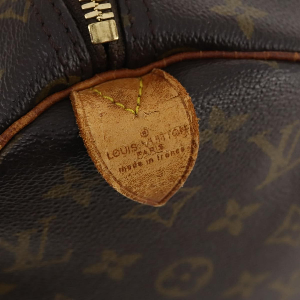 Louis Vuitton Keepall Bag Monogram Canvas Brown Canvas Travel Bag