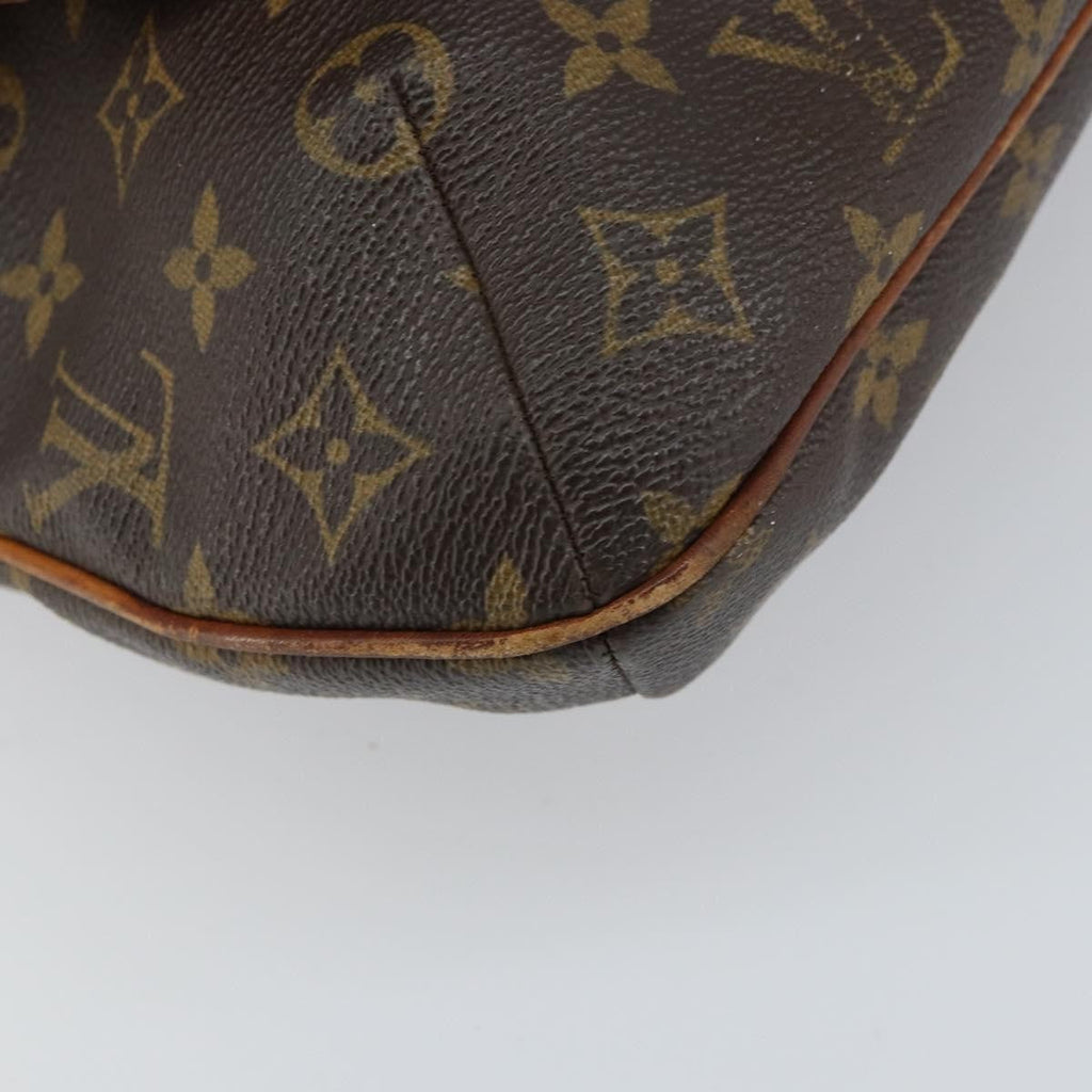 Louis Vuitton Musette Salsa Handbag Monogram Canvas Brown Canvas Shoulder Bag