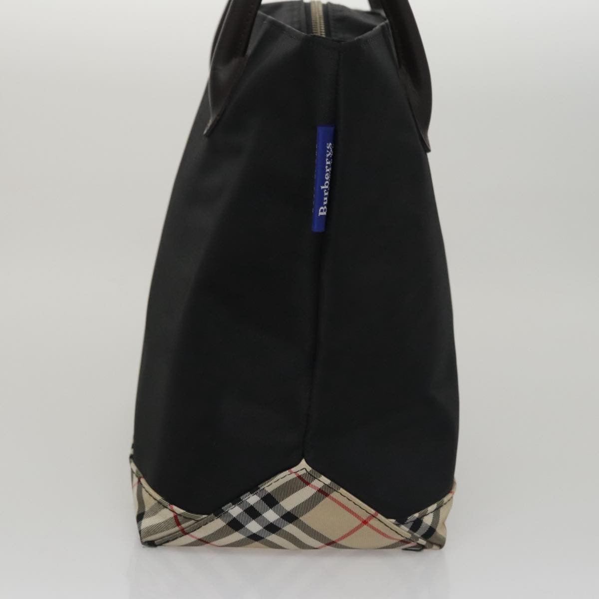 Burberry Blue Label Tote Bag Nylon Black Nylon Tote Bag