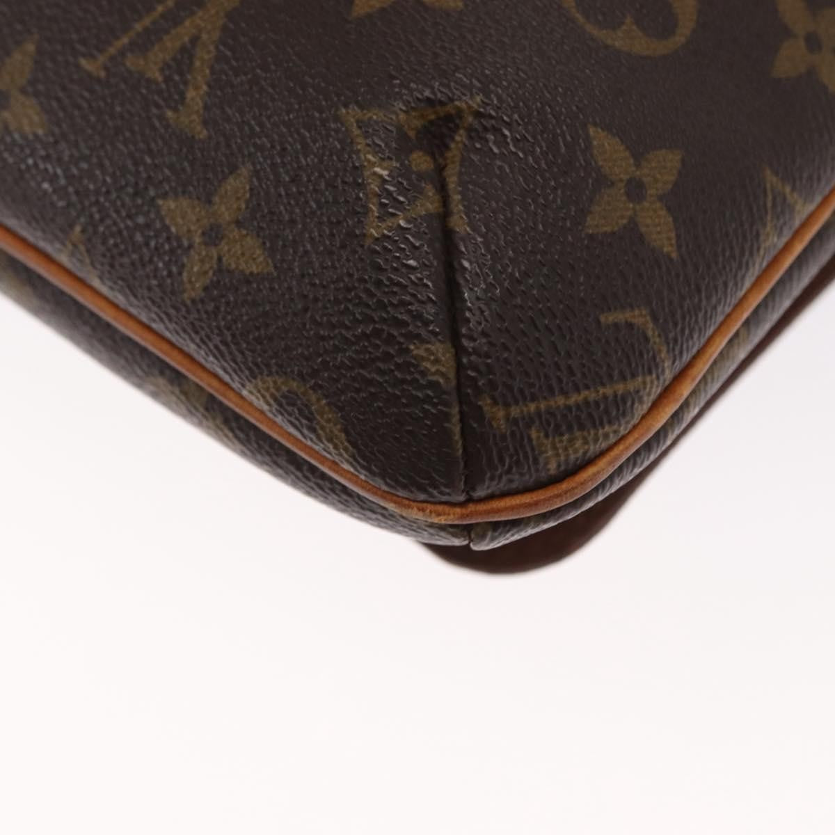 Louis Vuitton Musette Salsa Handbag Monogram Canvas Brown Canvas Shoulder Bag