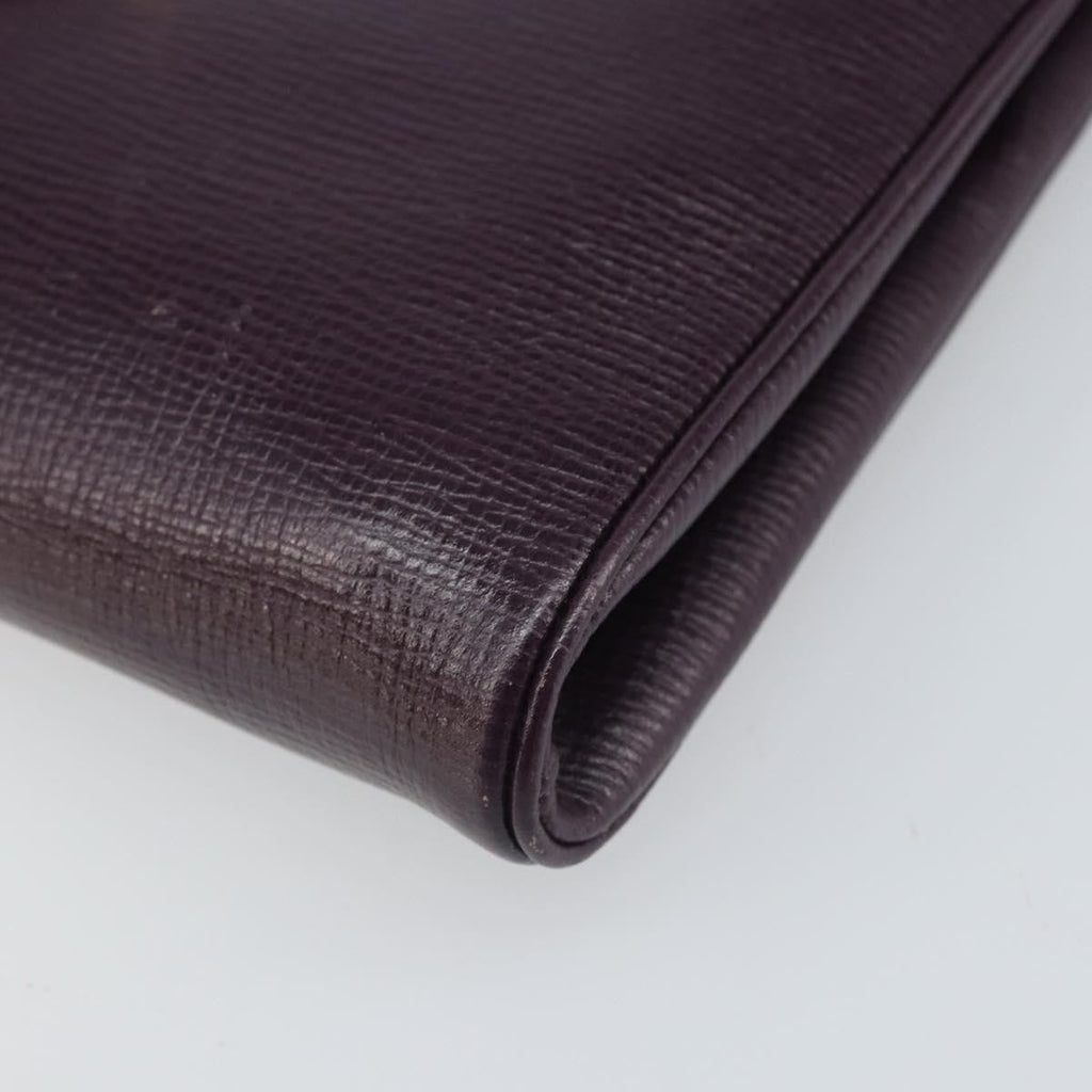 Celine Circle Logo Shoulder Bag Leather Purple Leather Shoulder Bag Bag