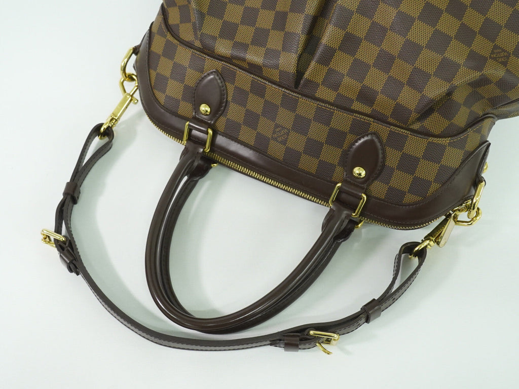 Louis Vuitton Trevi Handbag Damier Brown Canvas Handbag