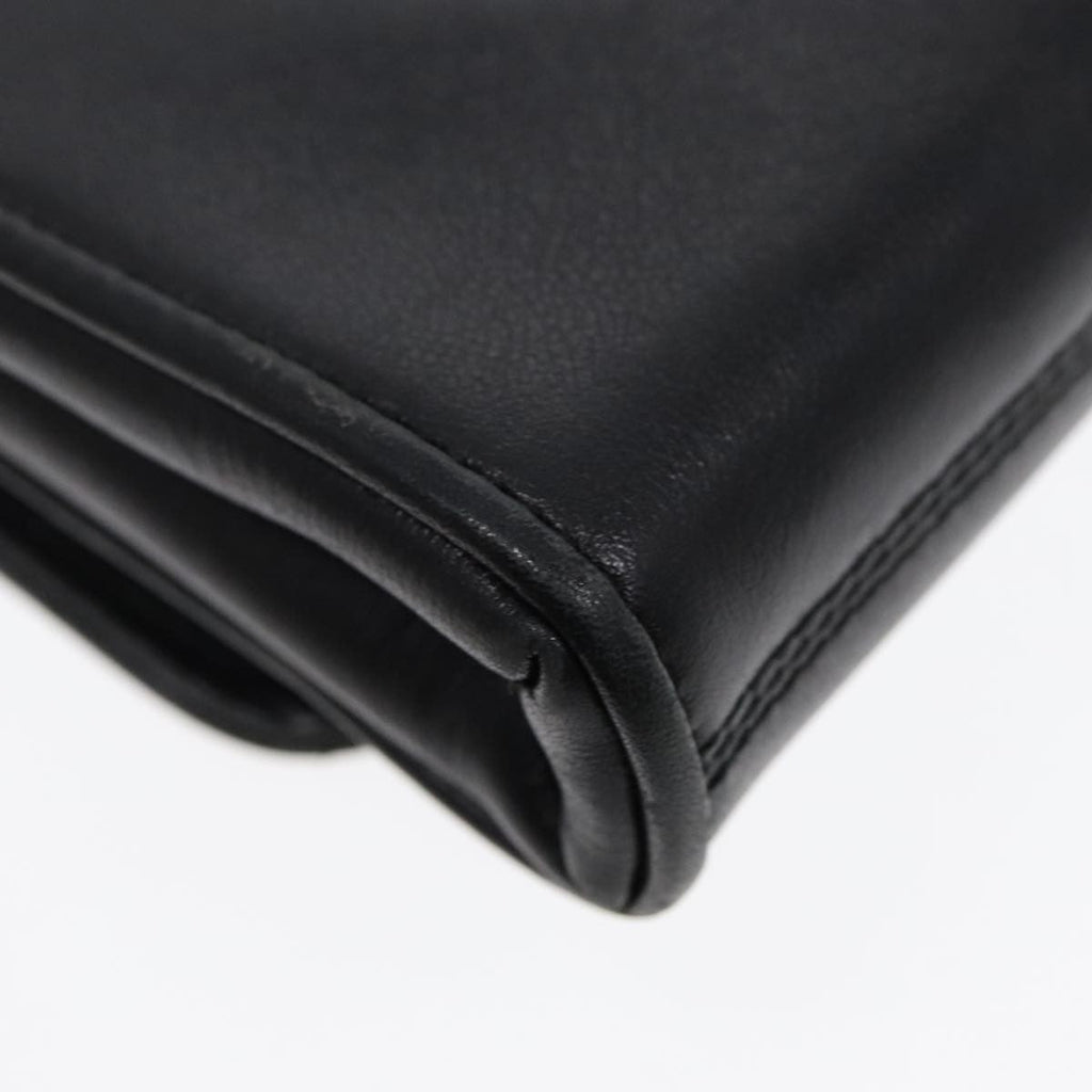 Celine Vintage Shoulder Bag Leather Black Leather Shoulder Bag Bag