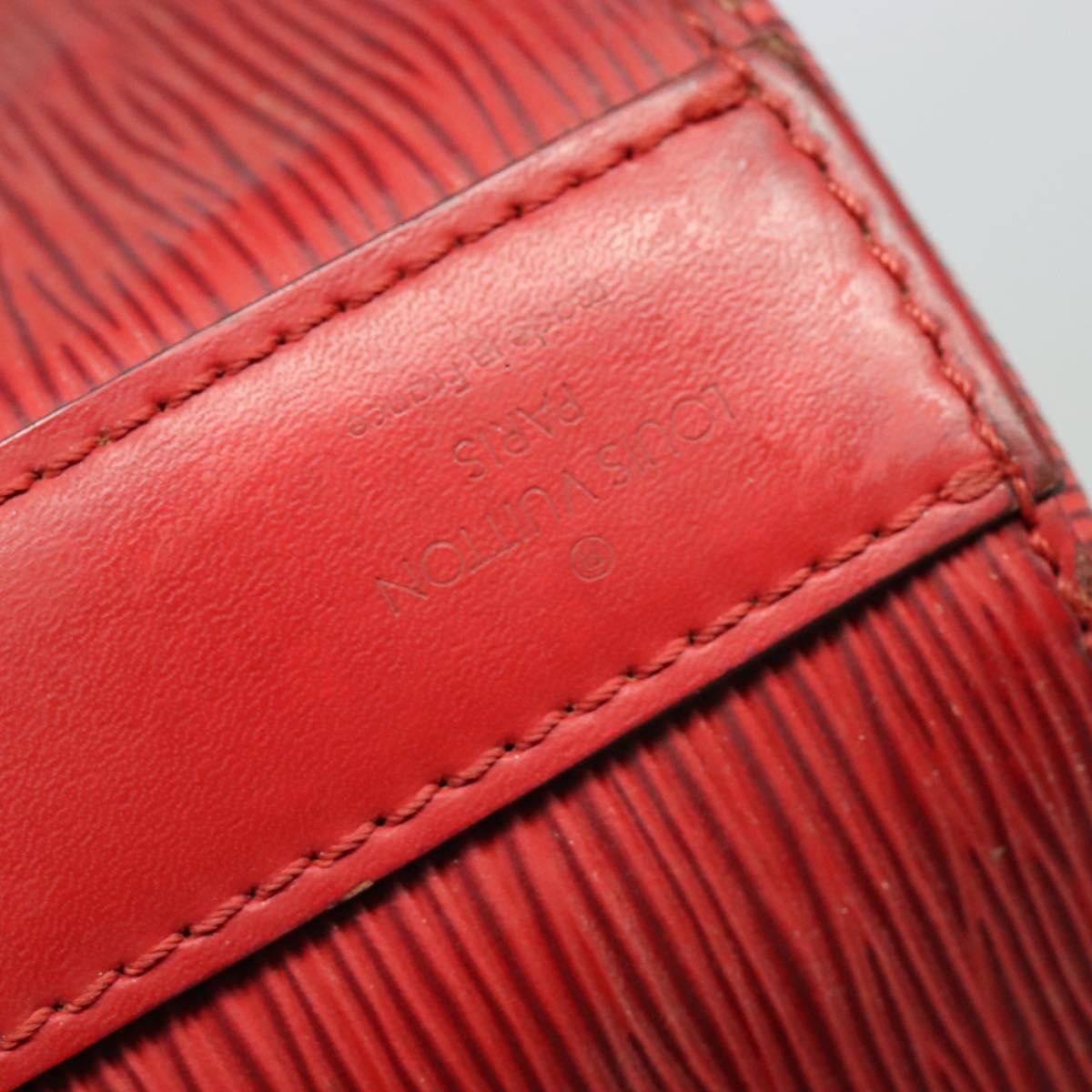 Louis Vuitton Vintage Sac D'epaule Handbag Epi Leather Red Leather Shoulder Bag