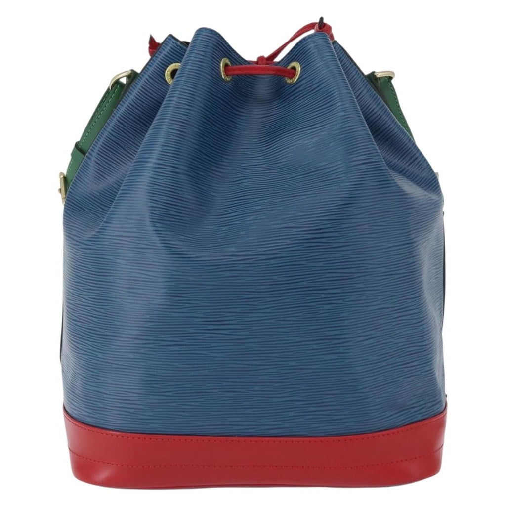 Louis Vuitton Tricolor Noe Handbag Epi Leather Blue Leather Shoulder Bag