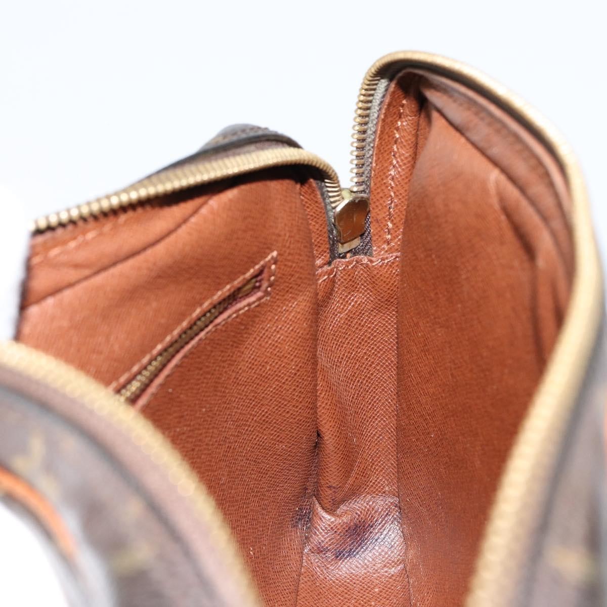 Louis Vuitton Marly Dragonne Clutch Monogram Canvas Brown Canvas Clutche & Pouche Bag