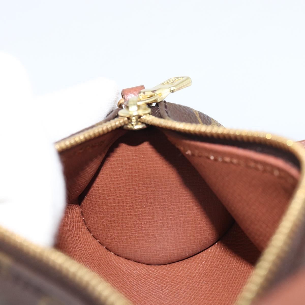 Louis Vuitton Papillon Pochette Monogram Canvas Brown Canvas Clutche & Pouche Bag