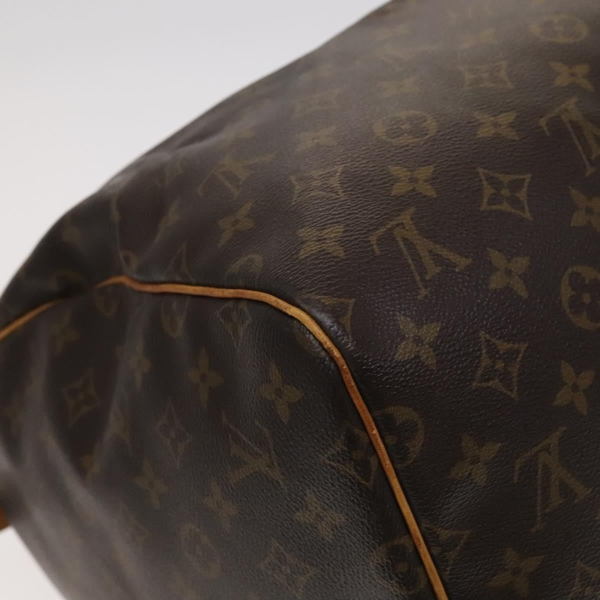 Louis Vuitton Keepall Bag Monogram Canvas Brown Canvas Travel Bag