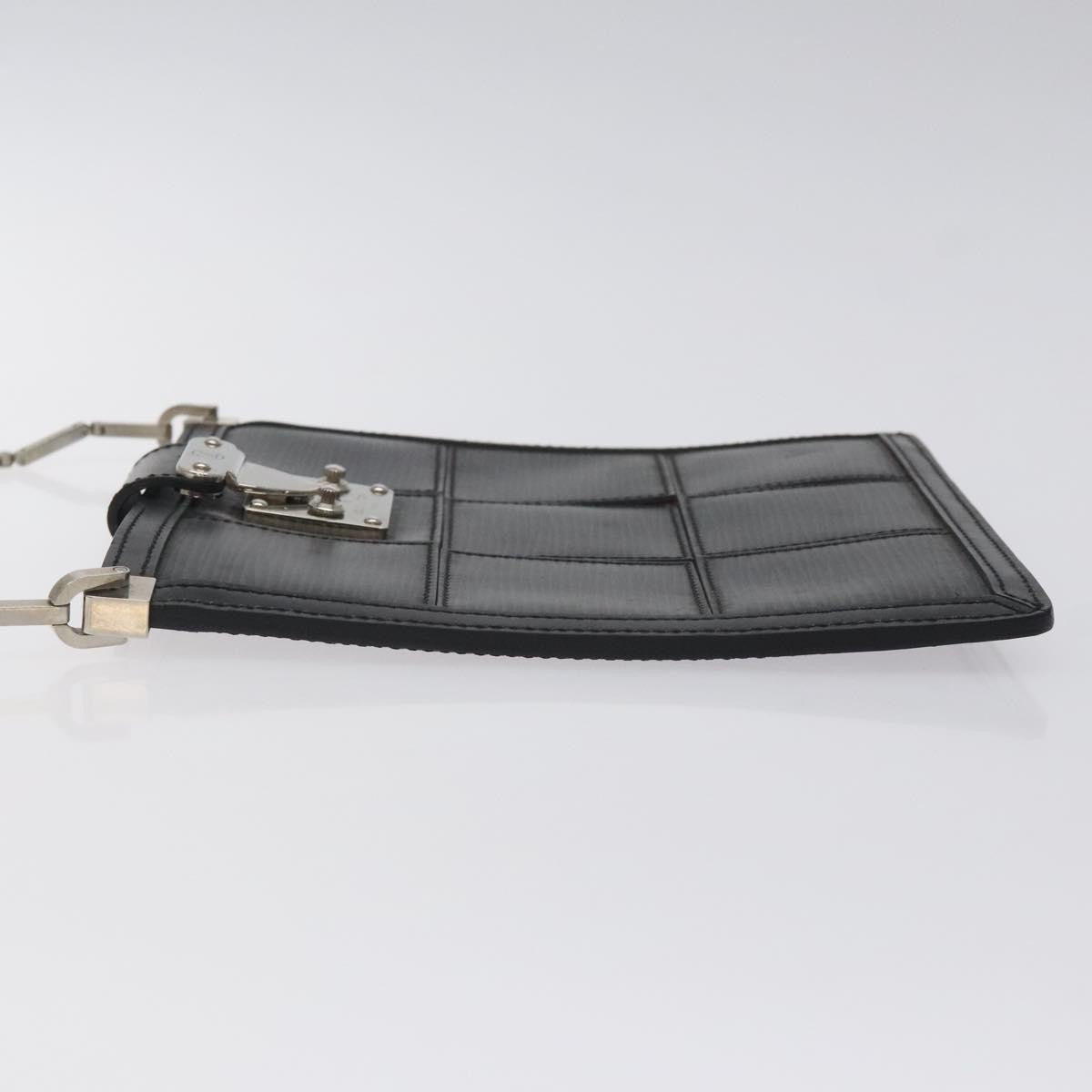 Louis Vuitton Mojito Handbag Stretch Epi Leather Black Leather Shoulder Bag