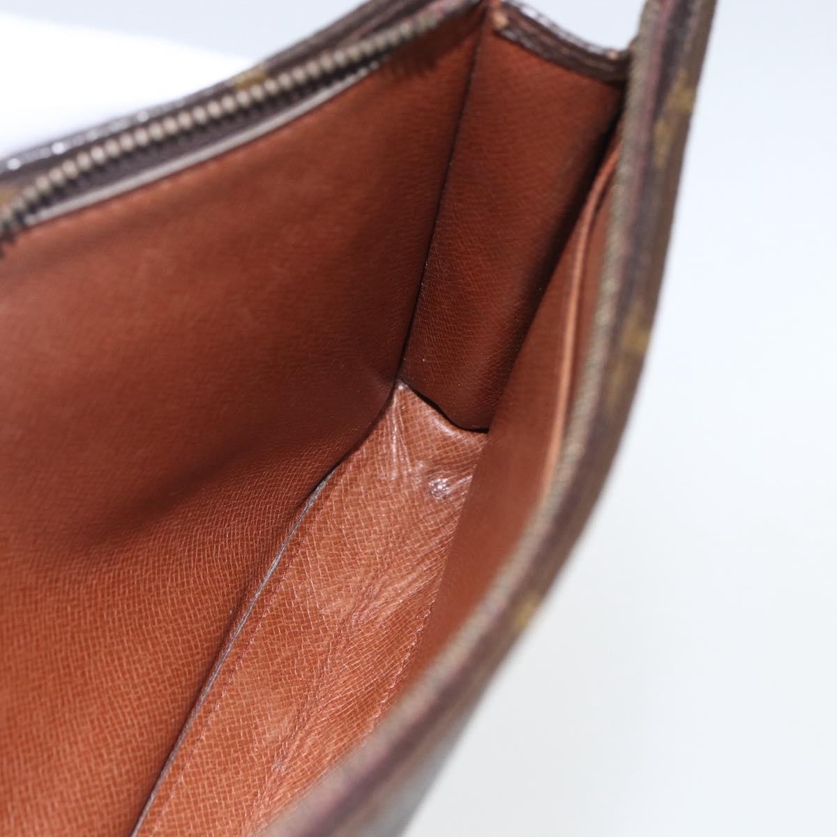 Louis Vuitton Toiletry Pouch Monogram Canvas Brown Canvas Clutche & Pouche Bag