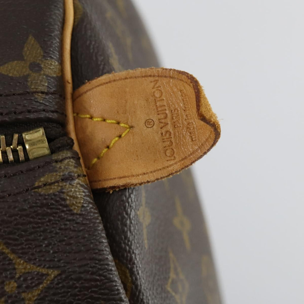Louis Vuitton Keepall Bag Monogram Canvas Brown Canvas Travel Bag