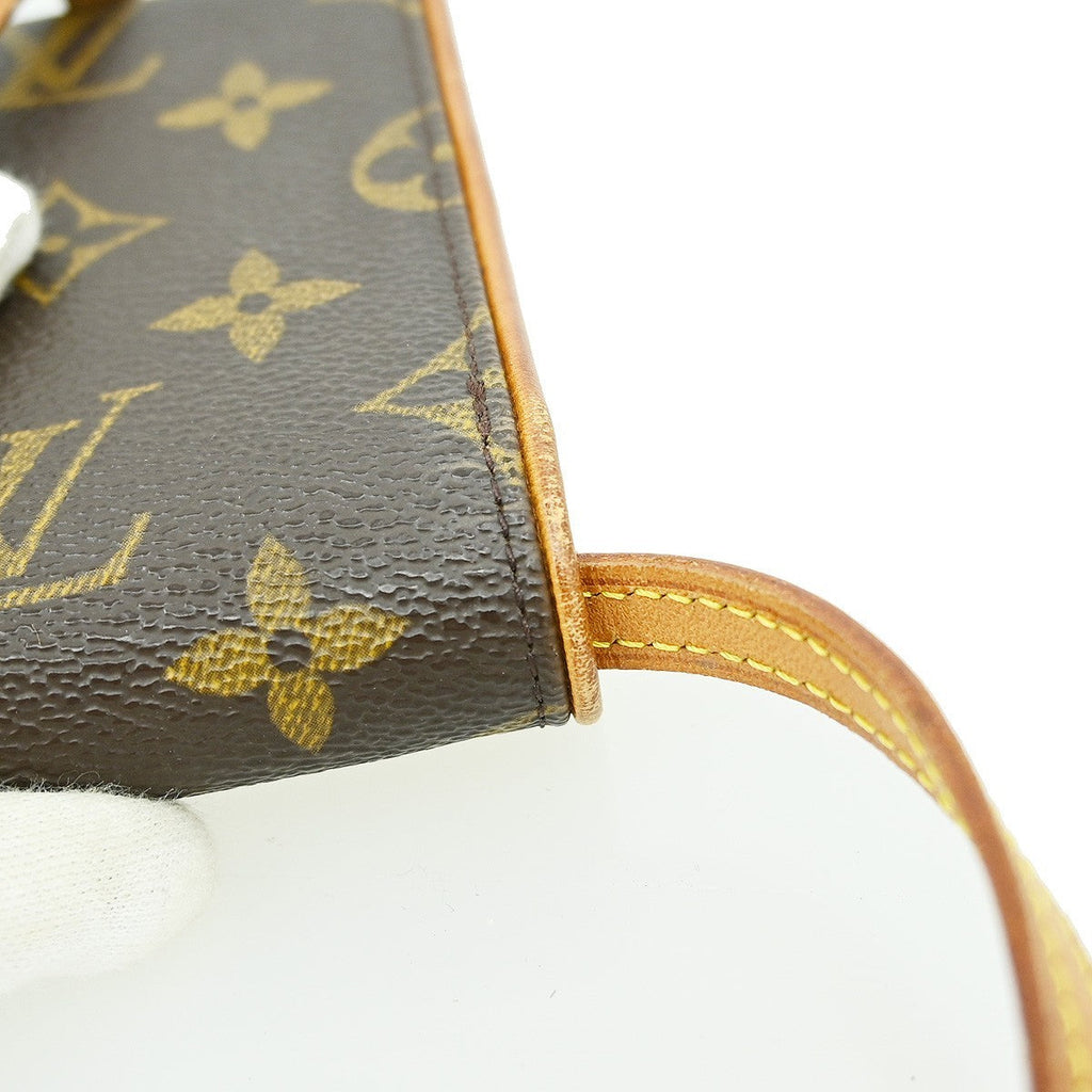 Louis Vuitton Twin Handbag Monogram Canvas Brown Canvas Clutche & Pouche Bag