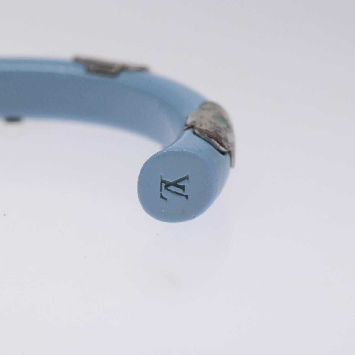 Louis Vuitton Daily Monogram Bracelet Metal Blue Metal Bracelet Jewelry